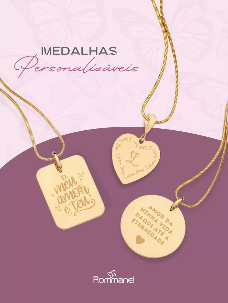 🌟 Medalhas Personalizadas Rommanel: Eternize os Momentos🌟